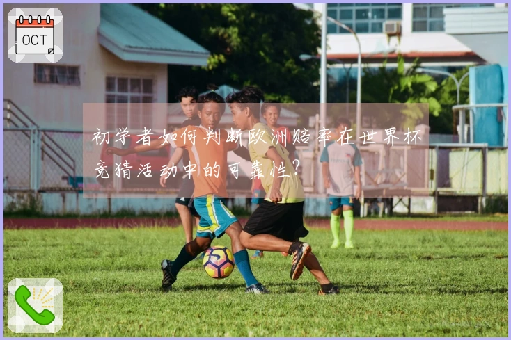 初学者如何判断欧洲赔率在世界杯竞猜活动中的可靠性？