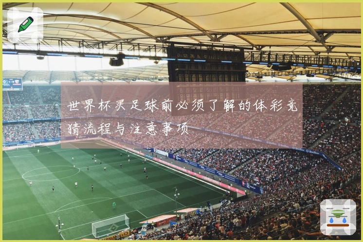 世界杯买足球前必须了解的体彩竞猜流程与注意事项