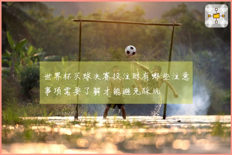 世界杯买球决赛投注时有哪些注意事项需要了解才能避免踩坑