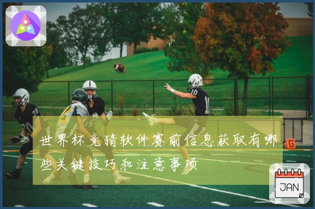 世界杯竞猜软件赛前信息获取有哪些关键技巧和注意事项