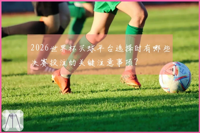 2026世界杯买球平台选择时有哪些决赛投注的关键注意事项？